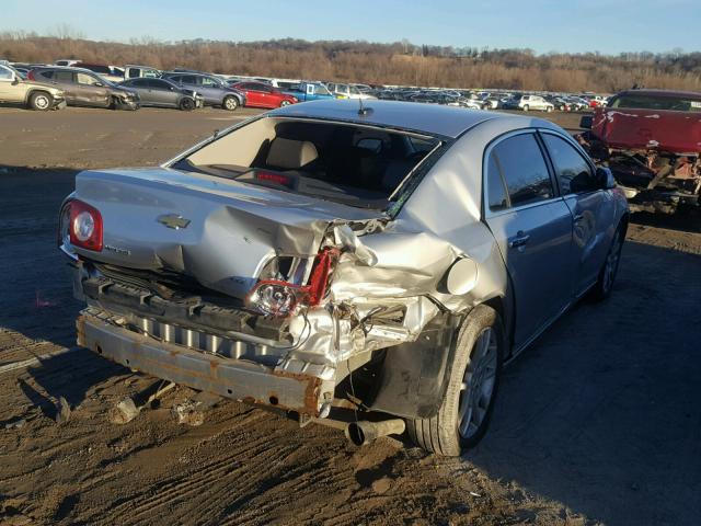 1G1ZK57719F255633 - 2009 CHEVROLET MALIBU LTZ GRAY photo 4