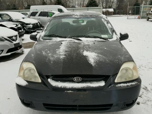 KNADC125X46346600 - 2004 KIA RIO BLACK photo 9