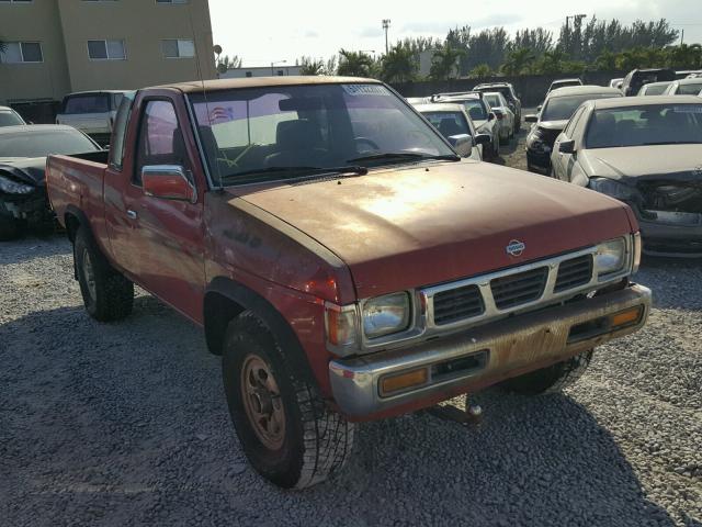 1N6SD11S9SC407056 - 1995 NISSAN TRUCK E/XE RED photo 1