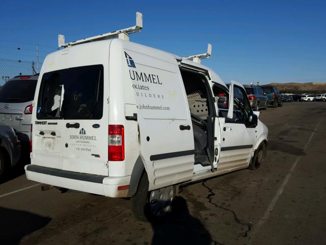 NM0LS7DN9DT148901 - 2013 FORD TRANSIT CO WHITE photo 4