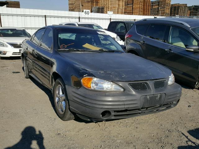 1G2NF52E22M639314 - 2002 PONTIAC GRAND AM S BLACK photo 1