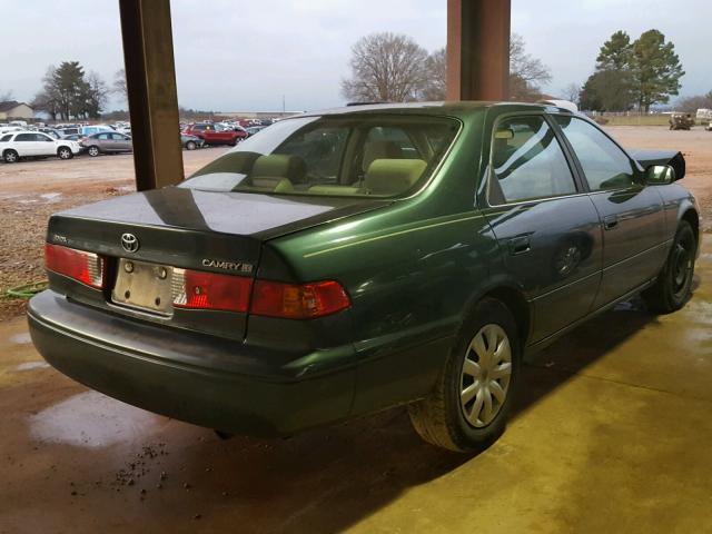 4T1BG22K01U768971 - 2001 TOYOTA CAMRY CE GREEN photo 4