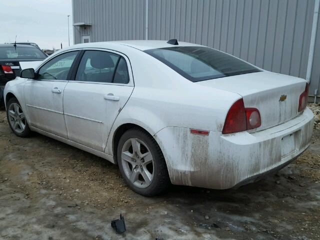 1G1ZB5EUXCF374829 - 2012 CHEVROLET MALIBU LS WHITE photo 3