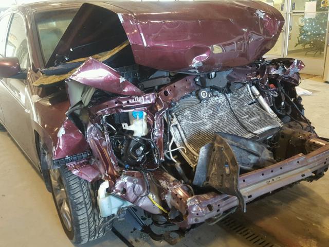 1HGCP26848A100742 - 2008 HONDA ACCORD EXL RED photo 9