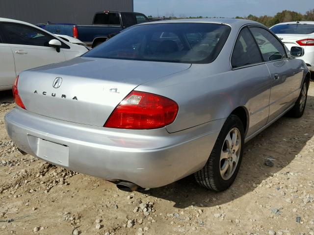 19UYA42472A005766 - 2002 ACURA 3.2CL SILVER photo 4