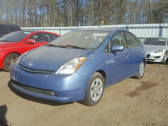 JTDKB20U997852675 - 2009 TOYOTA PRIUS BLUE photo 2