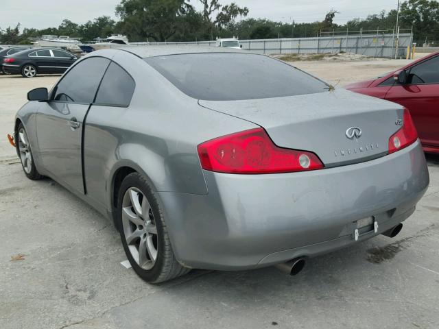 JNKCV54E83M215042 - 2003 INFINITI G35 SILVER photo 3