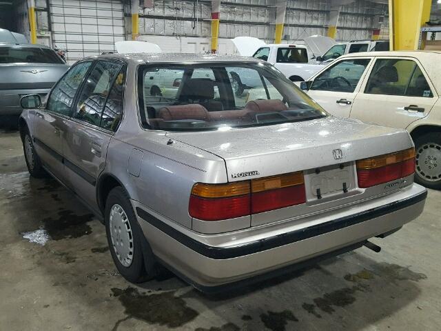 1HGCB7558MA187624 - 1991 HONDA ACCORD LX TAN photo 3