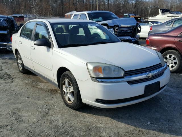 1G1ZT548X5F169239 - 2005 CHEVROLET MALIBU LS WHITE photo 1