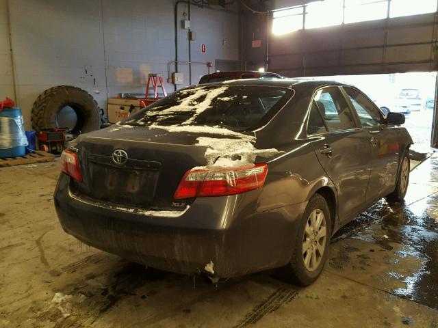 4T1BE46K98U251187 - 2008 TOYOTA CAMRY CE GRAY photo 4