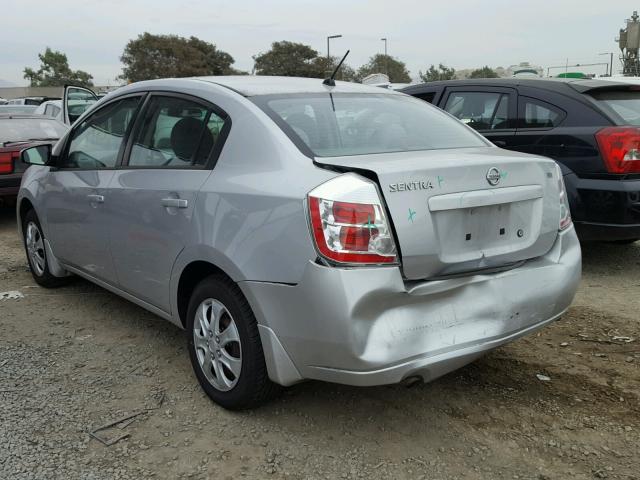 3N1AB61E69L640650 - 2009 NISSAN SENTRA 2.0 SILVER photo 3