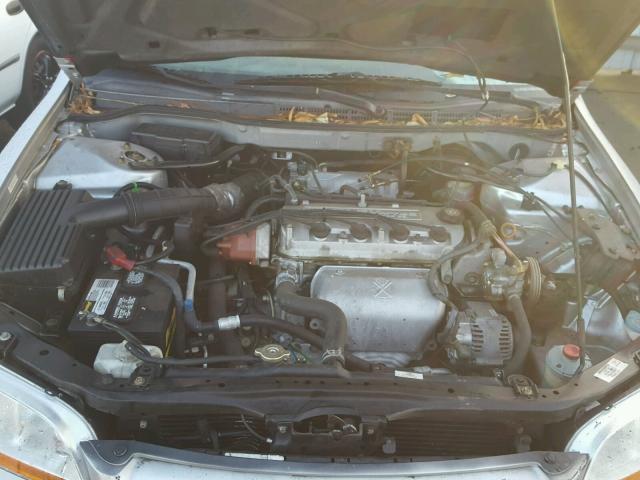 JHMCG66572C017182 - 2002 HONDA ACCORD LX SILVER photo 7