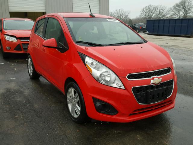 KL8CD6S90DC532443 - 2013 CHEVROLET SPARK 1LT RED photo 1