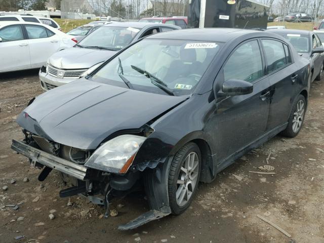 3N1CB61E48L696030 - 2008 NISSAN SENTRA SE- BLACK photo 2