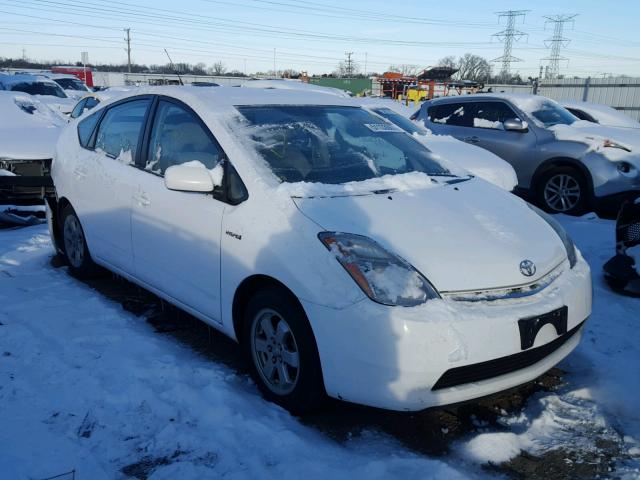 JTDKB20U277656607 - 2007 TOYOTA PRIUS WHITE photo 1