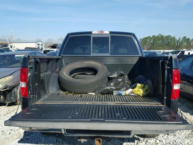 1FTPW12V46KC78375 - 2006 FORD F150 SUPER BLACK photo 9