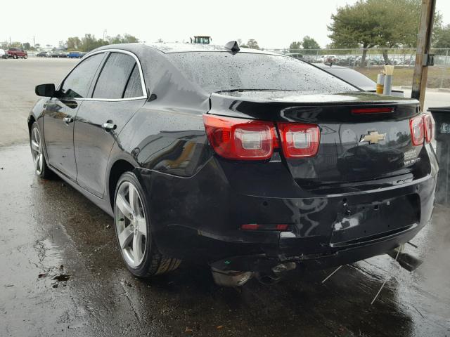 1G11J5SXXDF237132 - 2013 CHEVROLET MALIBU LTZ BLACK photo 3