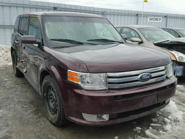 2FMGK5CC4BBD23427 - 2011 FORD FLEX SEL მუქწითელი ფოტო 1