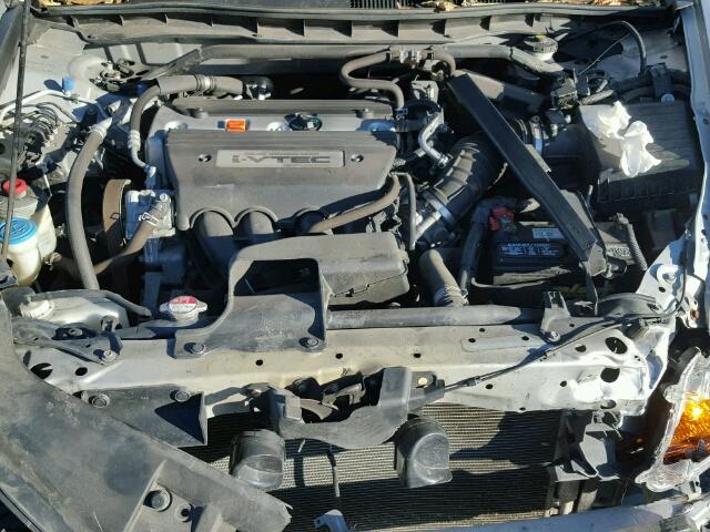 1HGCP26848A090746 - 2008 HONDA ACCORD EXL SILVER photo 7