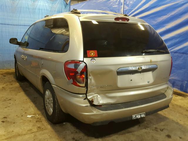 2A8GP64L86R797784 - 2006 CHRYSLER TOWN & COU BEIGE photo 3