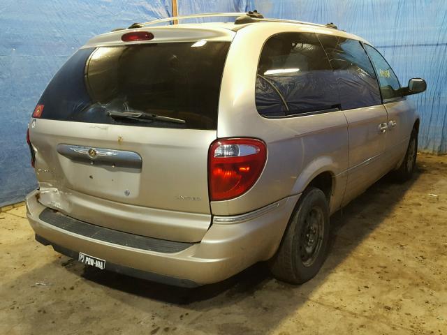 2A8GP64L86R797784 - 2006 CHRYSLER TOWN & COU BEIGE photo 4