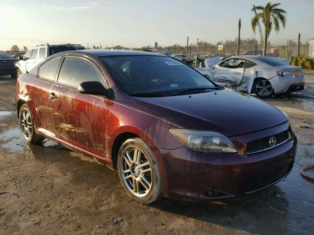 JTKDE167750051914 - 2005 TOYOTA SCION TC MAROON photo 1