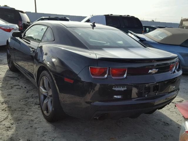 2G1FK1EJ2A9177824 - 2010 CHEVROLET CAMARO SS Negro foto 3
