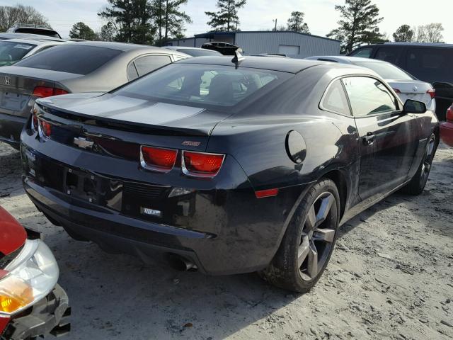 2G1FK1EJ2A9177824 - 2010 CHEVROLET CAMARO SS Negro foto 4