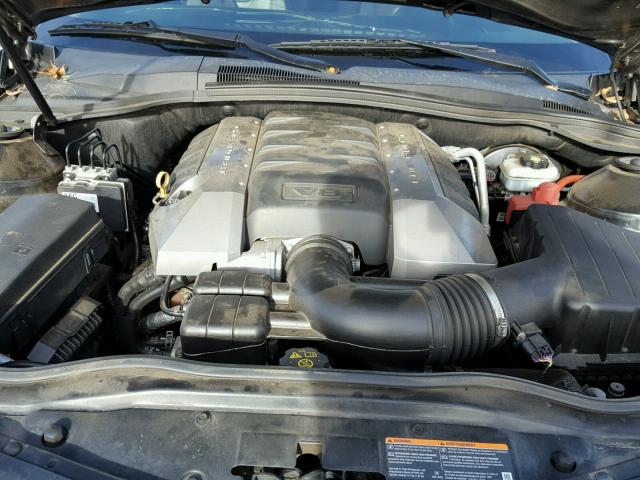 2G1FK1EJ2A9177824 - 2010 CHEVROLET CAMARO SS Negro foto 7