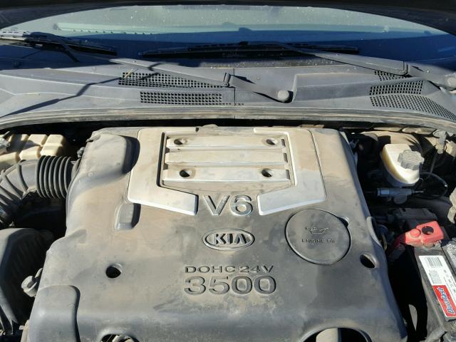 KNDJC733455362899 - 2005 KIA SORENTO EX BLUE photo 7