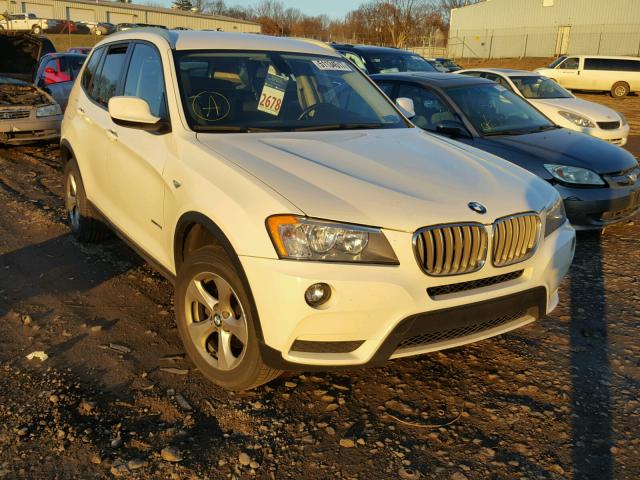 5UXWX5C5XBL710257 - 2011 BMW X3 XDRIVE2 WHITE photo 1