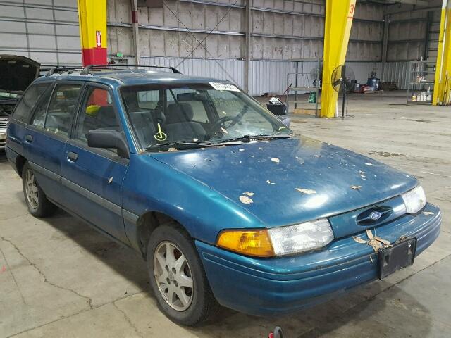 3FAPP15J6PR138420 - 1993 FORD ESCORT LX BLUE photo 1