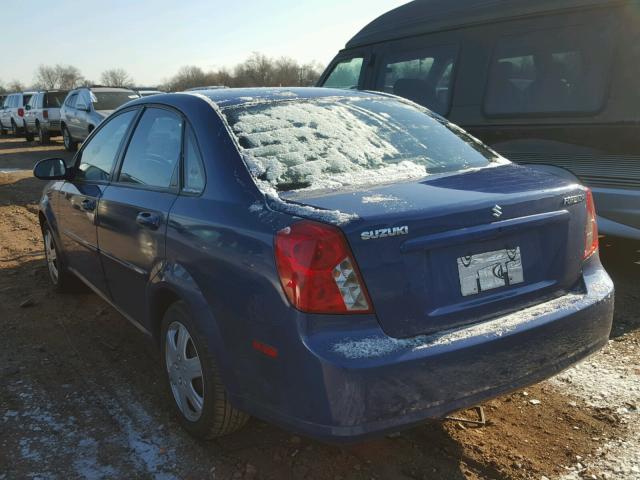 KL5JD56Z38K750073 - 2008 SUZUKI FORENZA BA BLUE photo 3