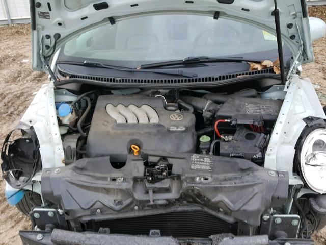 3VWCM31Y85M355197 - 2005 VOLKSWAGEN NEW BEETLE 蓝色 照片 7