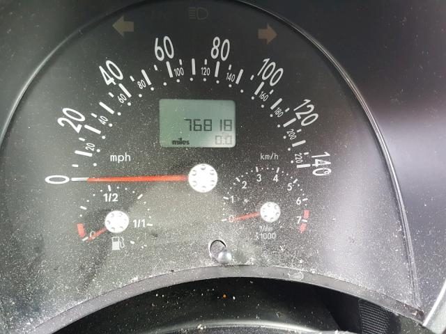 3VWCM31Y85M355197 - 2005 VOLKSWAGEN NEW BEETLE 蓝色 照片 8