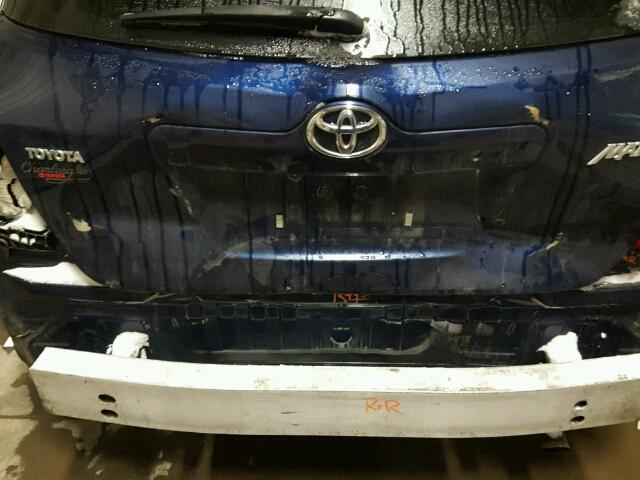 2T1KU40E49C119589 - 2009 TOYOTA COROLLA MA BLUE photo 9