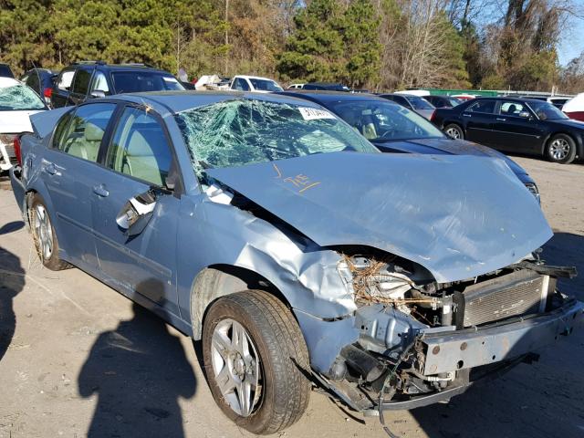 1G1ZT58FX7F117105 - 2007 CHEVROLET MALIBU LT GRAY photo 1