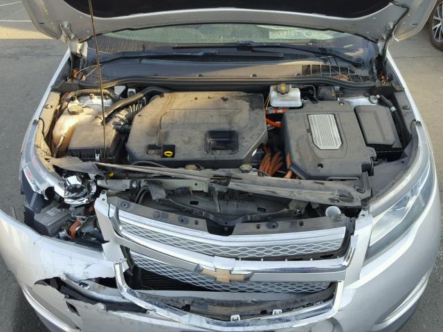 1G1RE6E49DU128901 - 2013 CHEVROLET VOLT SILVER photo 7