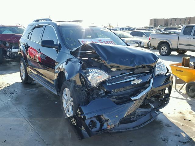 2GNFLBE33E6175087 - 2014 CHEVROLET EQUINOX LT BLACK photo 1