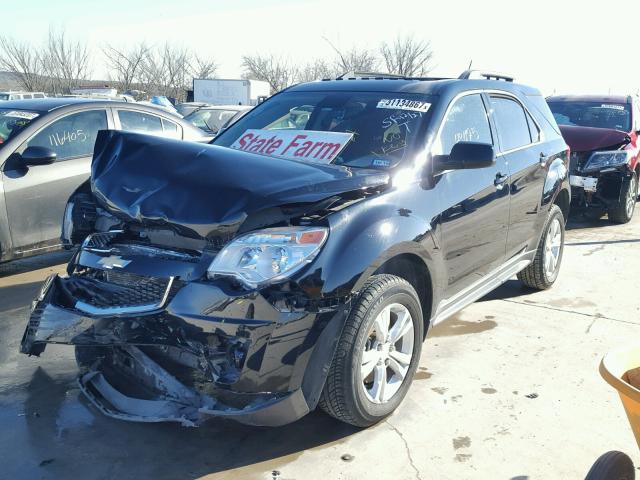 2GNFLBE33E6175087 - 2014 CHEVROLET EQUINOX LT BLACK photo 2