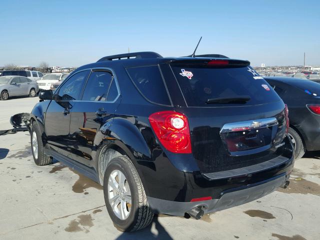 2GNFLBE33E6175087 - 2014 CHEVROLET EQUINOX LT BLACK photo 3