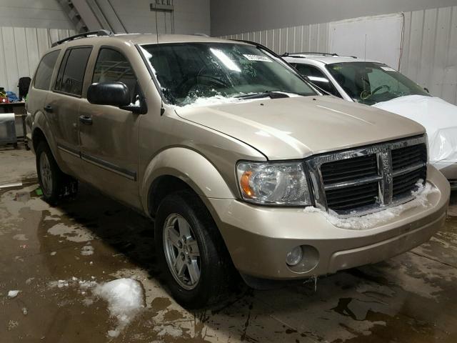 1D8HB48N68F121243 - 2008 DODGE DURANGO SL TAN photo 1