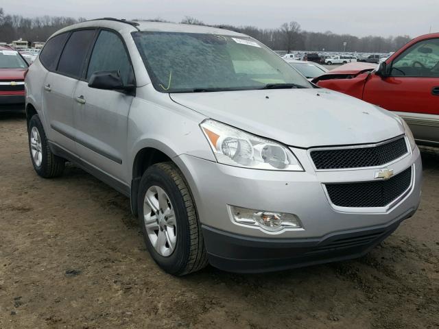 1GNKRFED7BJ156425 - 2011 CHEVROLET TRAVERSE L SILVER photo 1