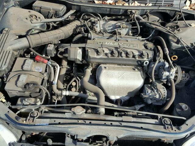 JHMCG66511C006418 - 2001 HONDA ACCORD LX GREEN photo 7