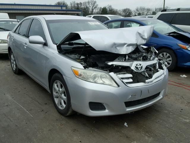 4T1BF3EK1BU738710 - 2011 TOYOTA CAMRY BASE SILVER photo 1