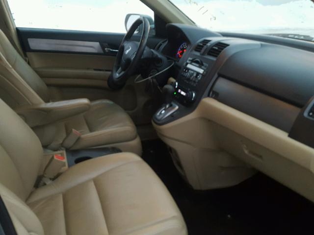 5J6RE4H78AL013042 - 2010 HONDA CR-V EXL 绿色 照片 5