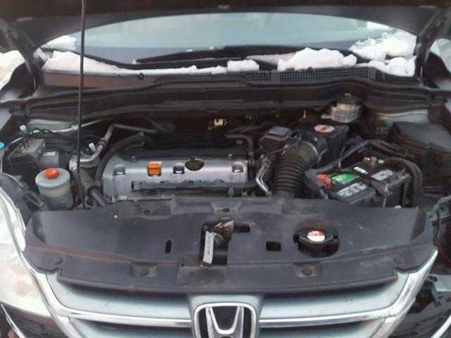 5J6RE4H78AL013042 - 2010 HONDA CR-V EXL 绿色 照片 7