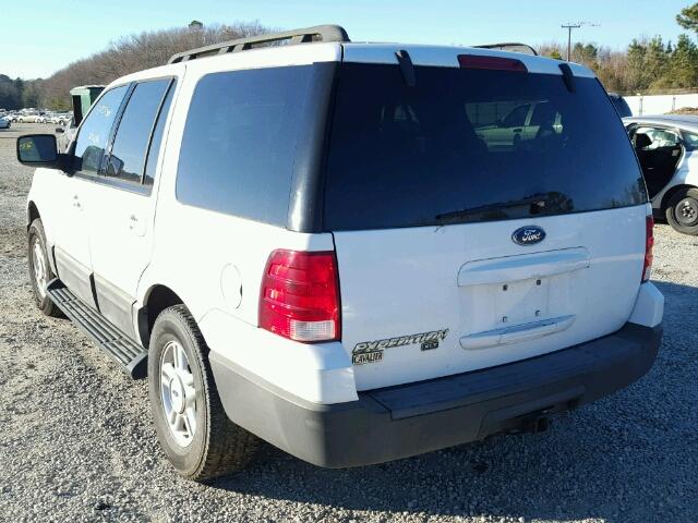 1FMPU16546LA11386 - 2006 FORD EXPEDITION WHITE photo 3