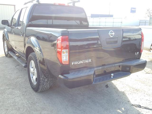 1N6AD07U85C428953 - 2005 NISSAN FRONTIER C BLACK photo 3