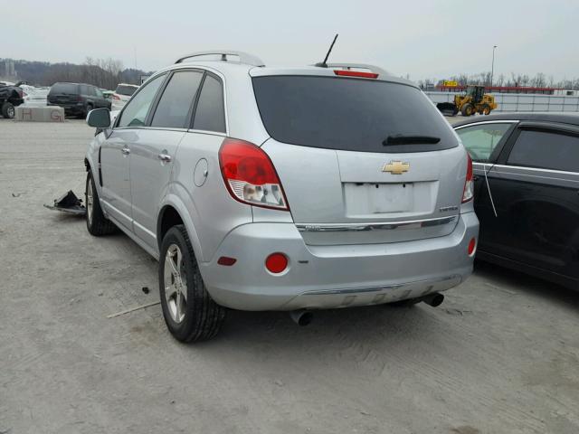 3GNFL4E53CS626384 - 2012 CHEVROLET CAPTIVA SP SILVER photo 3